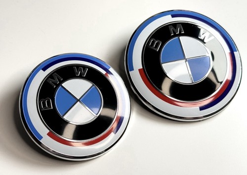 Bmw badge 82mm - bmw, blue