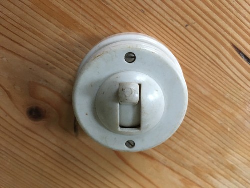 Vintage crabtree ceramic light - vintage,
