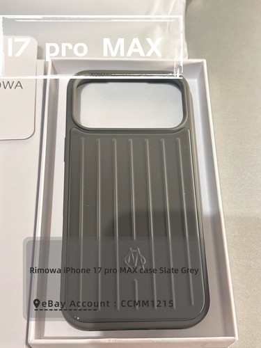Rimowa slate grey case - rimowa, for