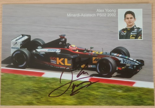 Alex yoong minardi 2002 - minardi,