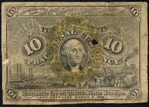 Third issue 1863 - third, cent