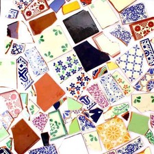 Broken Tiles for Crafts