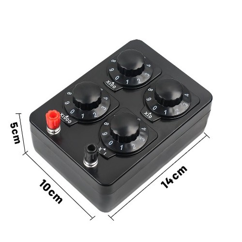 9999 9ohm variable decade - 0-9999.9ohm,