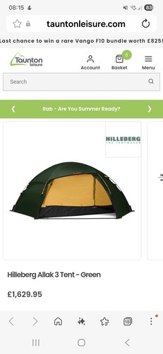 Hilleberg allak man with - allak, 3