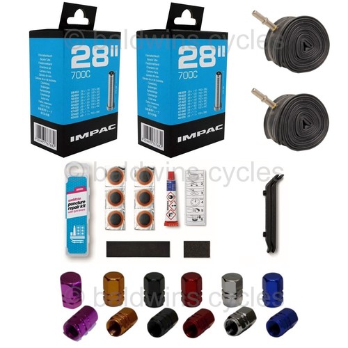 Pair 700 38c bike inner - 700,
