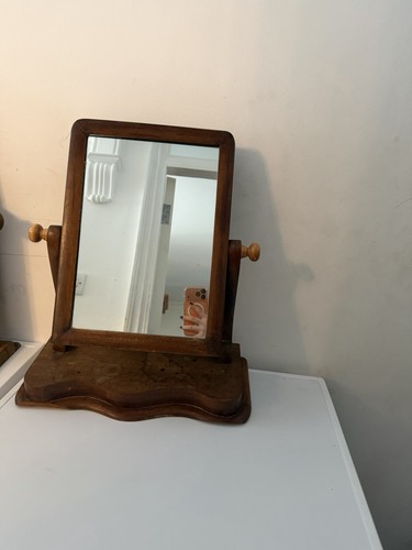 Vintage wooden dressing table - vintage,