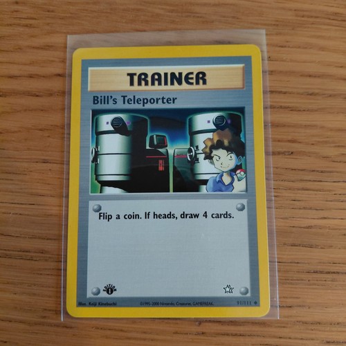 Pokemon neo genesis bill - genesis,