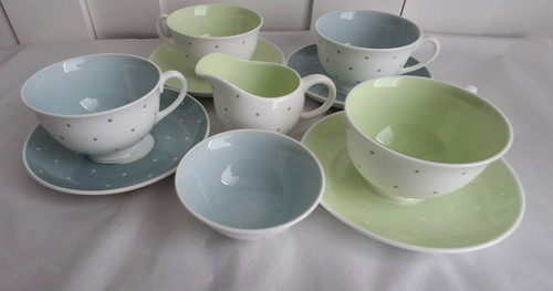 Susie cooper bone china polka - cooper,