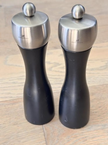Vintage peugeot salt pepper - vintage,