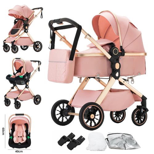 Baby travel pram buggy - pram, 3