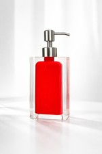 Vintage GEDY Square Red Liquid