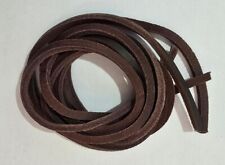 Genuine Leather Shoelaces 3mm