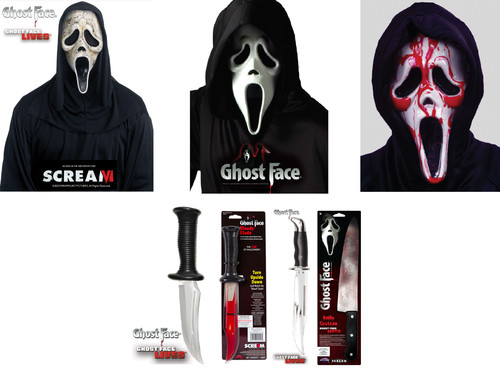 Scream mask knife dagger - scream,