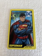 DC Super Hero Superman Series 2 Coin Pusher Card