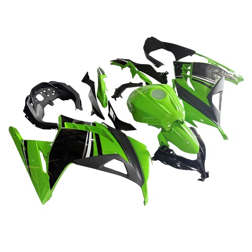 Green black fairing - black, kit