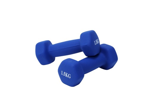 Virosa neoprene hex dumbbell - neoprene,