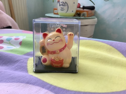 Chinese lucky cat - cat, solar