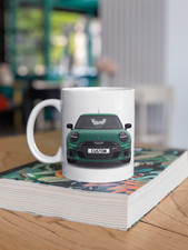 Personalised Mini Cooper C 3 Door Sport Coffee Mug Gift - Choose Colour