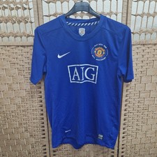 Manchester United 40th Anniversary Third Football Shirt Size Kids XL 2008/09