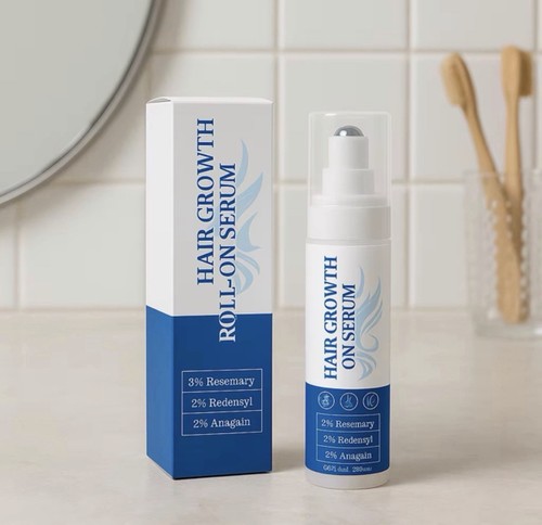 Hair growth roll serum - hair, roll-on