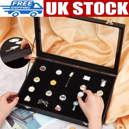 Pin display case orderly - case,