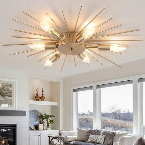 Light gold sputnik - light, ceiling