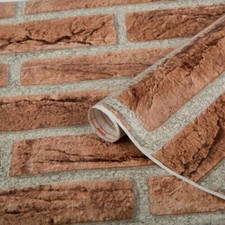 House red brick - red, back
