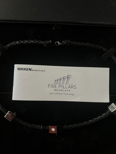 Nikken five pillars necklace - pillars,