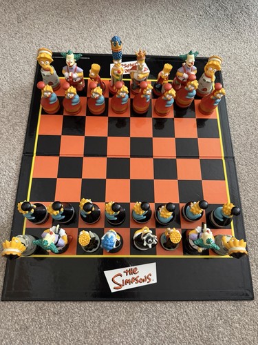 The simpsons chess - the, set