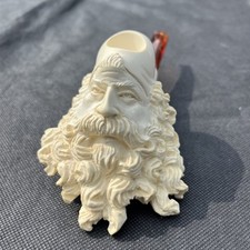 Vintage Carved Block Meerschaum Pipe p1