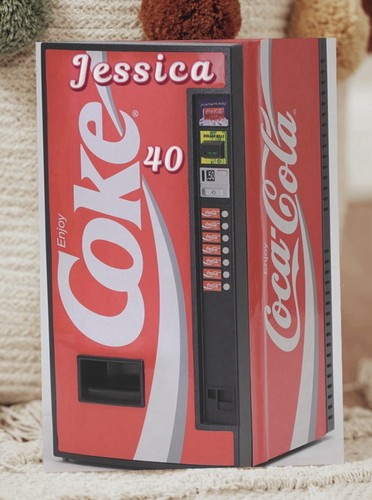 Coke cola vending machine - coke-cola,