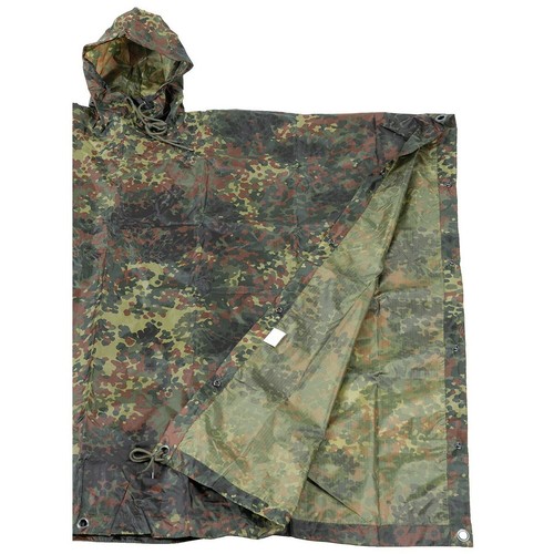 Army rain poncho rip - army,