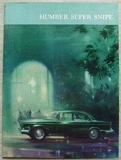 HUMBER Super Snipe Car Sales
