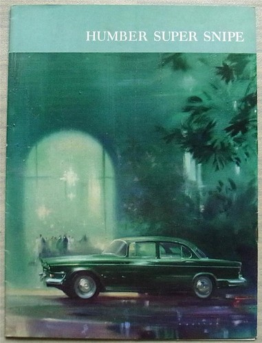 Humber super snipe car - humber,