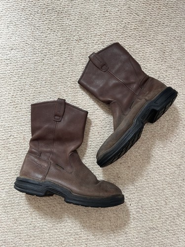 Men brown leather western - men’s,
