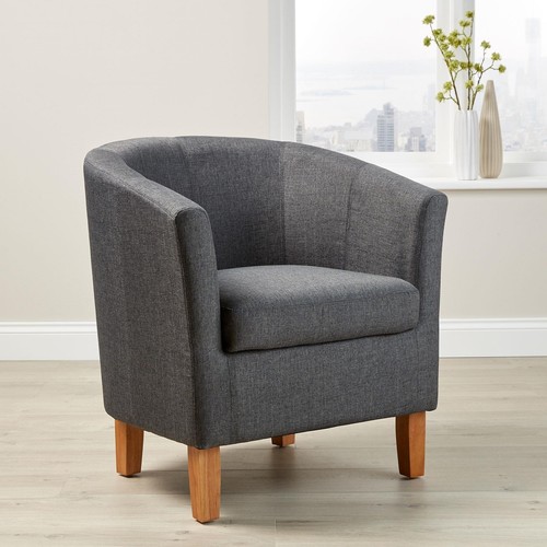 Dark grey fabric - dark, tub