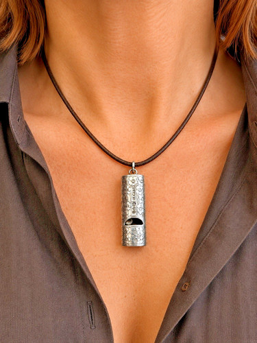 Antique sterling silver fob - antique,