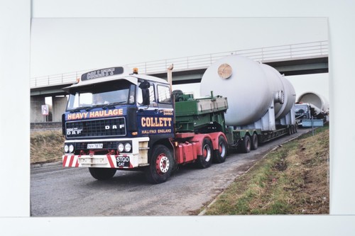 Collett heavy haulage daf 2800 - haulage,