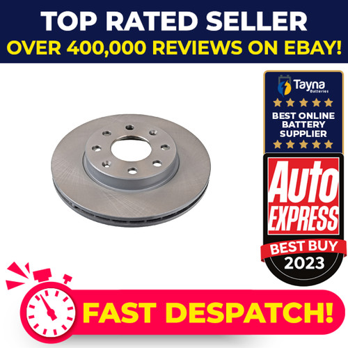Brake discs pair vented - brake,