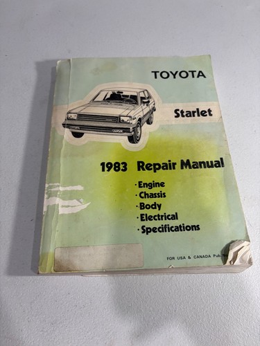 Toyota starlet 1983 - toyota,