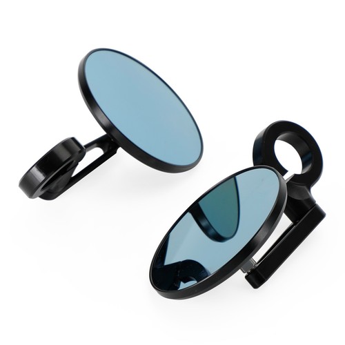 Pair rear view round bar - rear, end