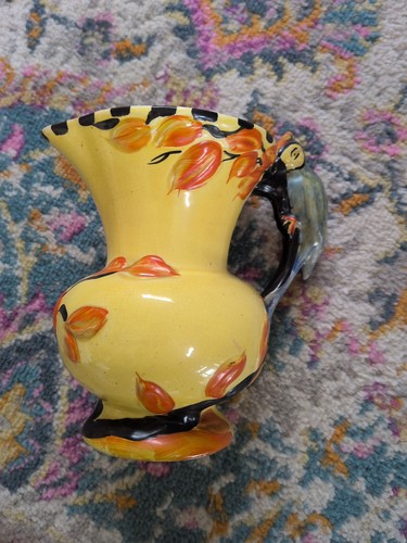 Vintage wadeheath art deco jug - vintage,