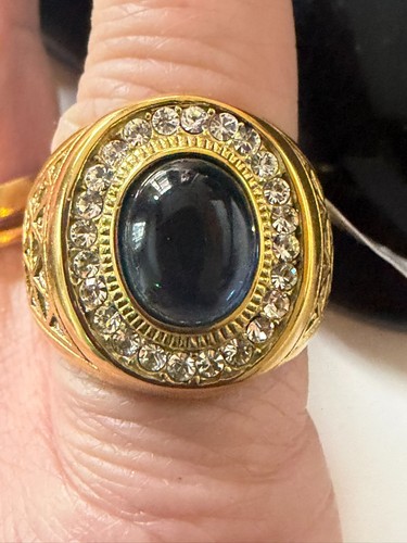 Mens gold signet - mens,