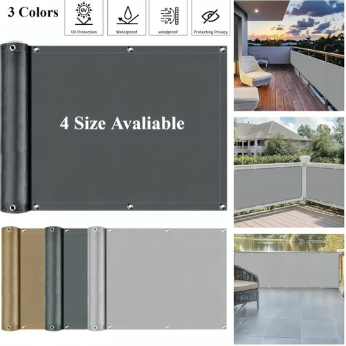 Balcony privacy screen cover - balcony,