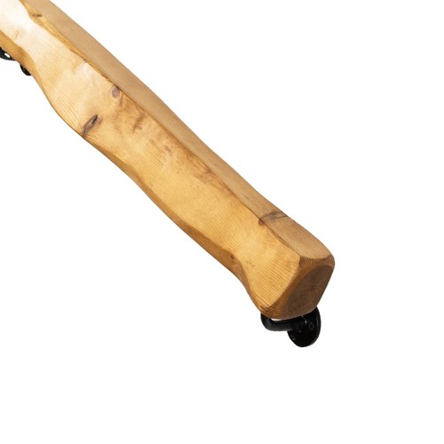 Live edge stair - rail, solid