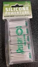 Sensas Clear Pole Float Silicone Sleeve Selection 0.3mm - 0.7mm