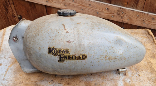 Vintage royal enfield petrol - enfield,