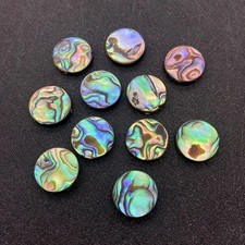 Pack of 5pcs Natural Shell Abalone Beads 8mm Shiny High Quality Jewellery Making