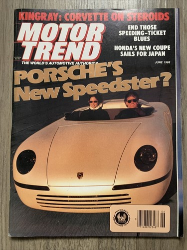 Motor trend magazine june 1988 - motor,