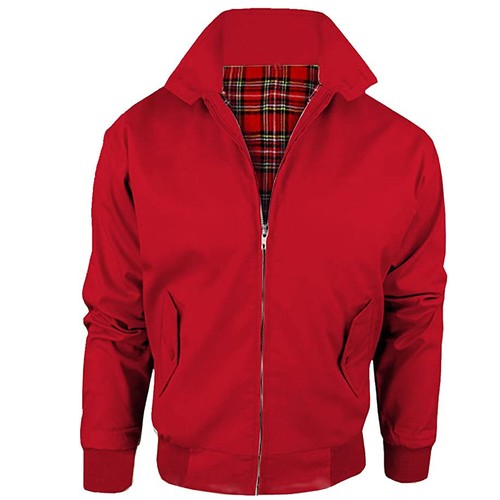 Mens harrington jacket tartan - mens,